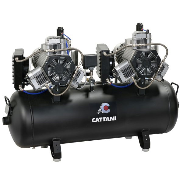 Cattani AC 600, 3 Cilinder Twinhead Compressor